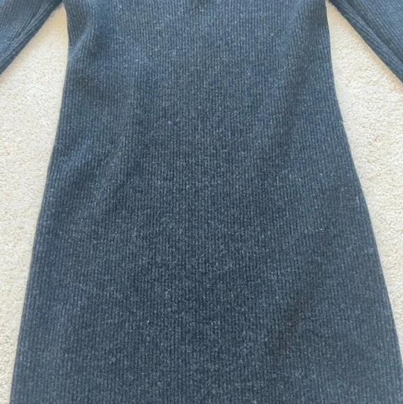 Aritzia Community Dark Grey Dress Size Medium GUC - Picture 2 of 5